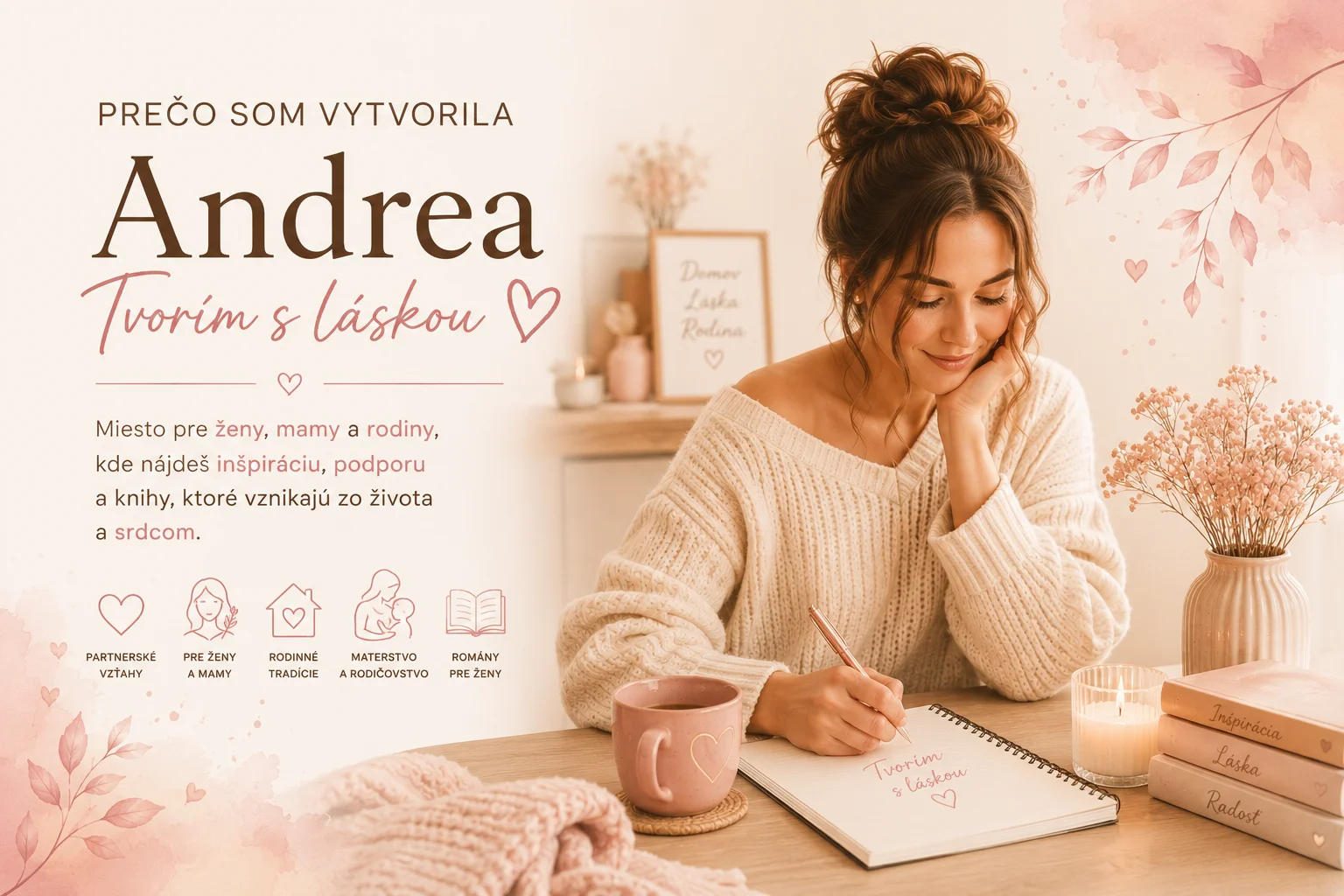 Prečo som vytvorila Andrea – Tvorím s láskou